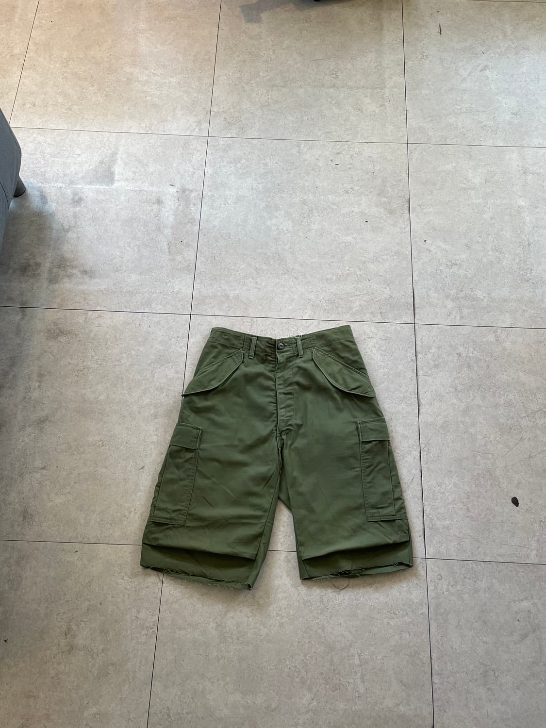 m-65 필드 트라우저 카고 반바지 상품이미지5