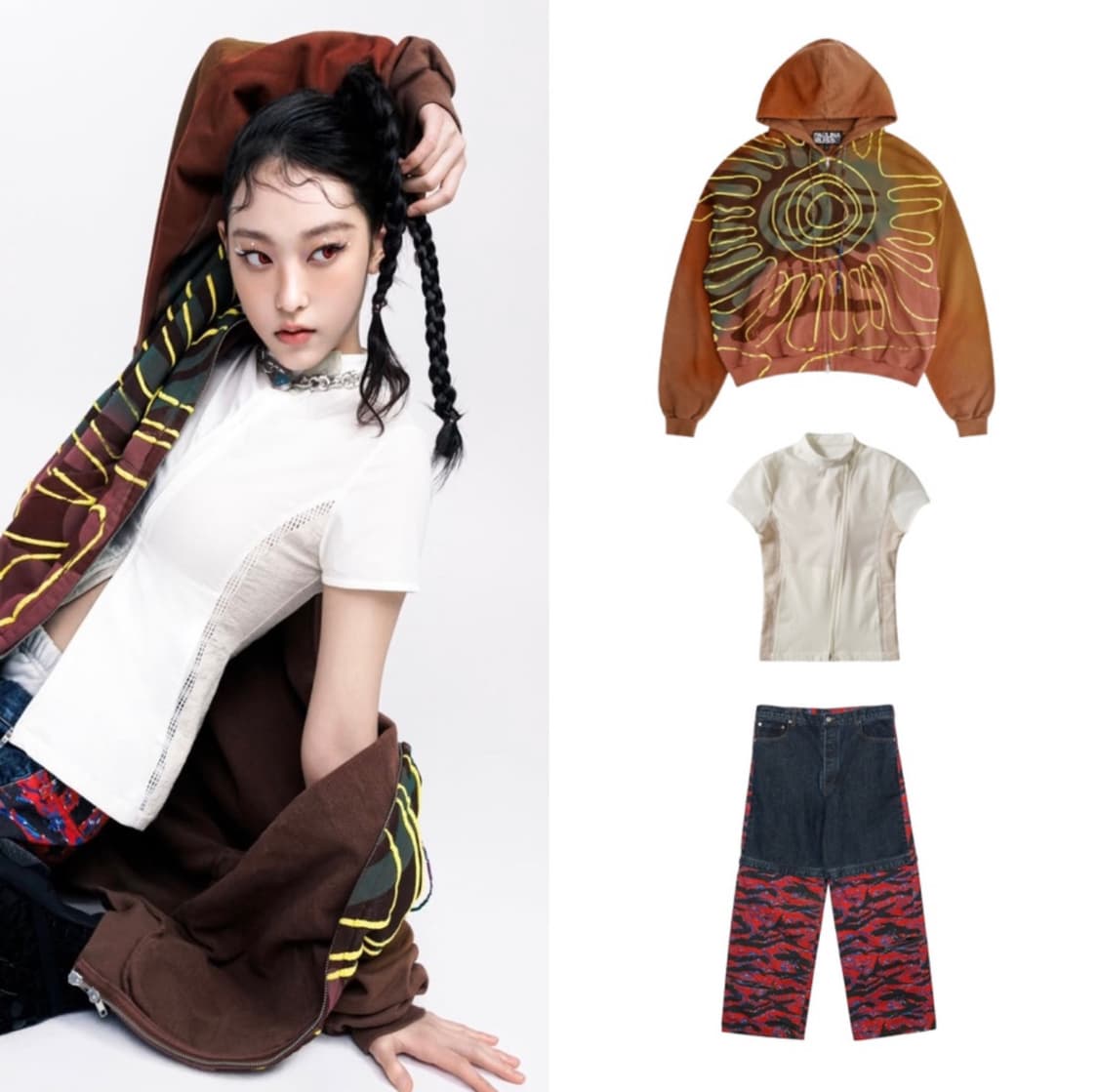 XLIM EP.7 WOMEN 01 ZIP UP SHIRT 상품이미지1