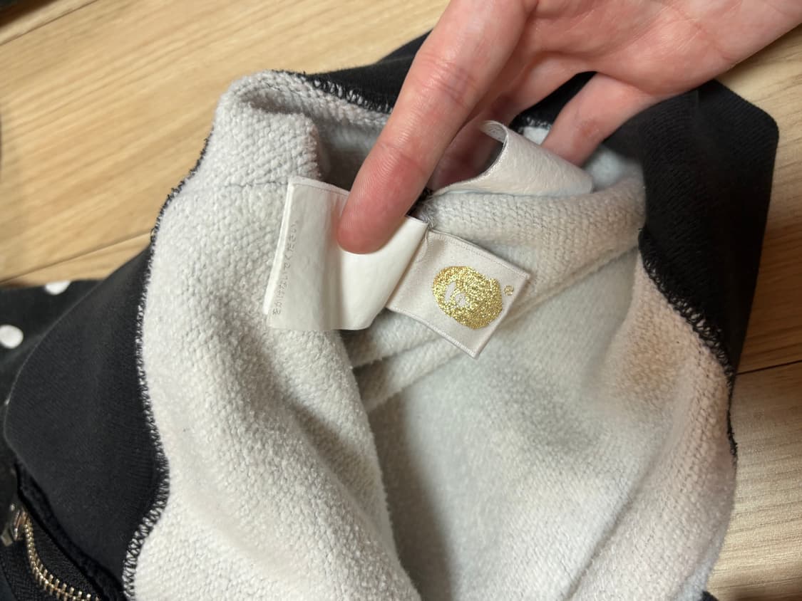 [희귀]베이프 도트 후드집업 상품이미지6