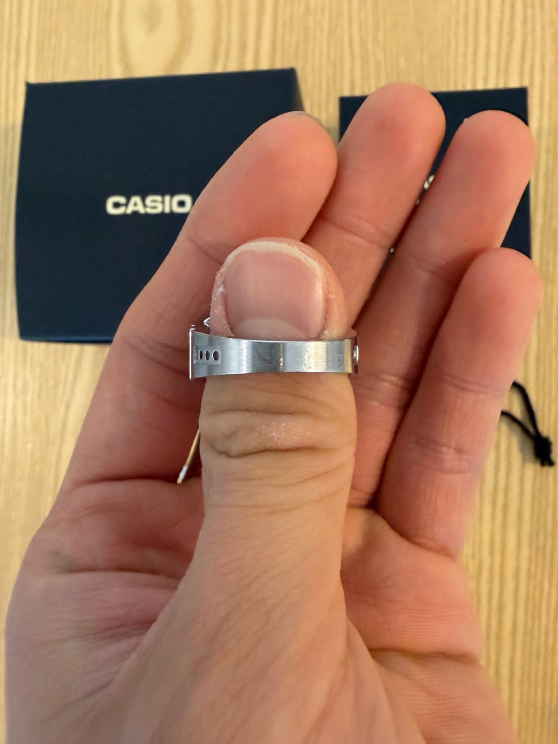 카시오 50주년 반지 ( 링 워치 ) CRW-001-1 상품이미지4