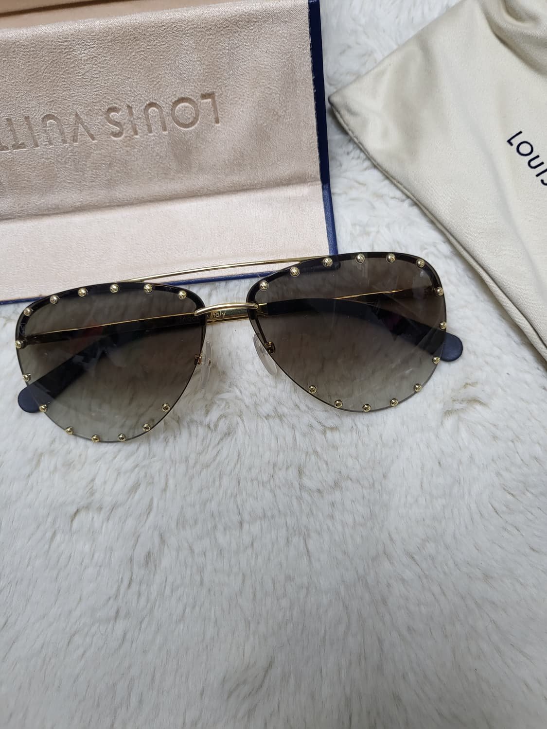 루이비통  징 렌즈 더 파티 에비에이터  선글라스 새제품급 상품이미지4