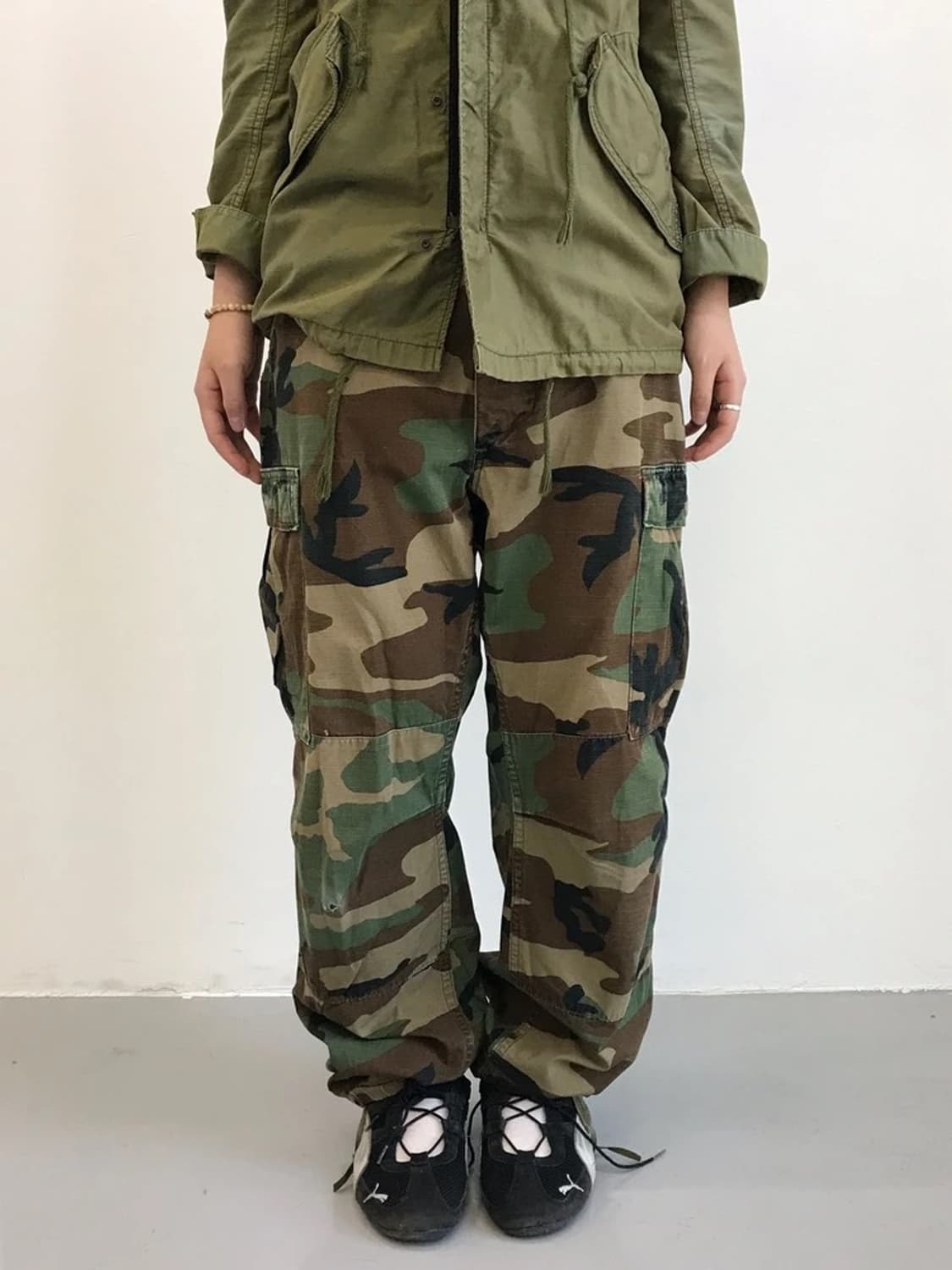 US Army Woodland BDU Cargo Pants 상품이미지1