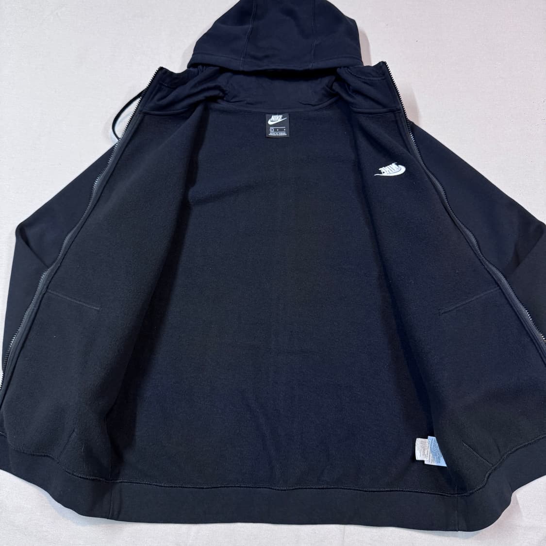 L) 나이키 블랙 후드집업 상품이미지5