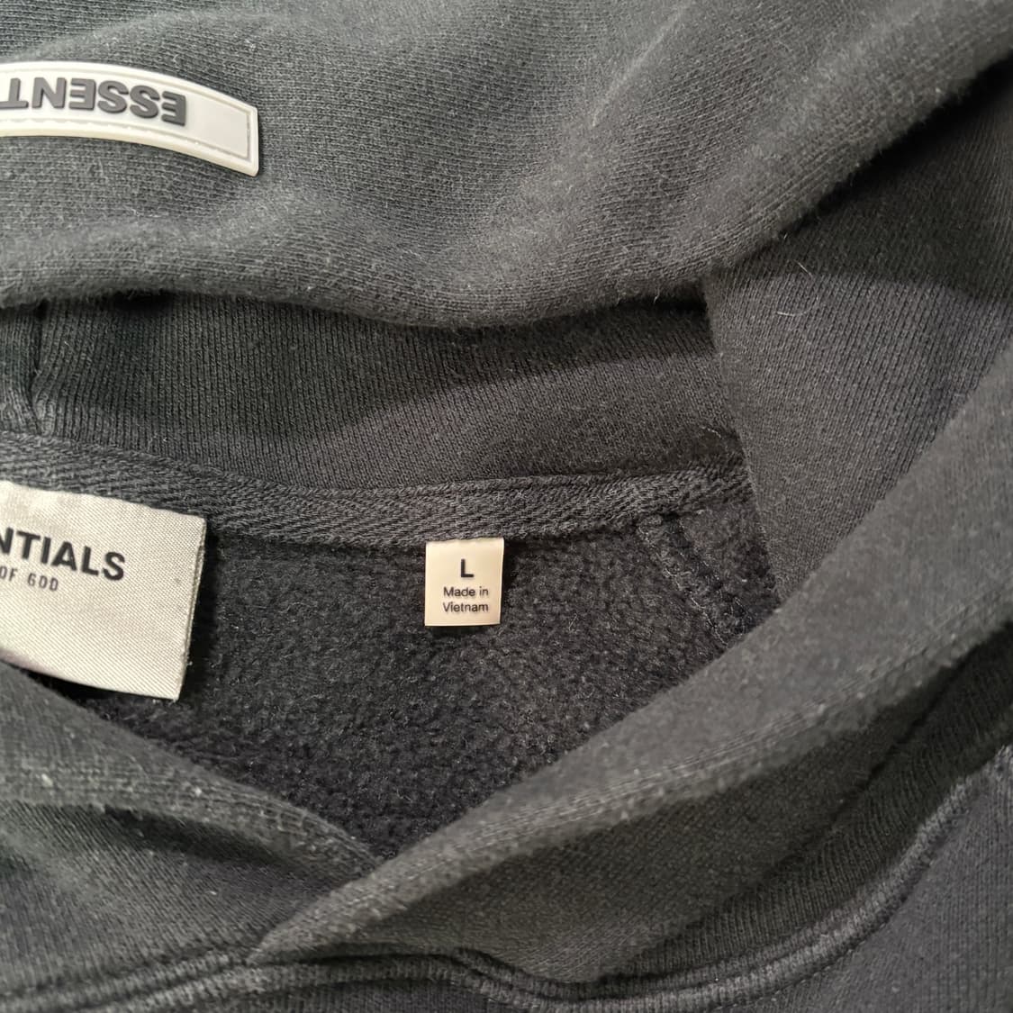 피어오브갓 에센셜 3D 로고 후드티 (L) 상품이미지5