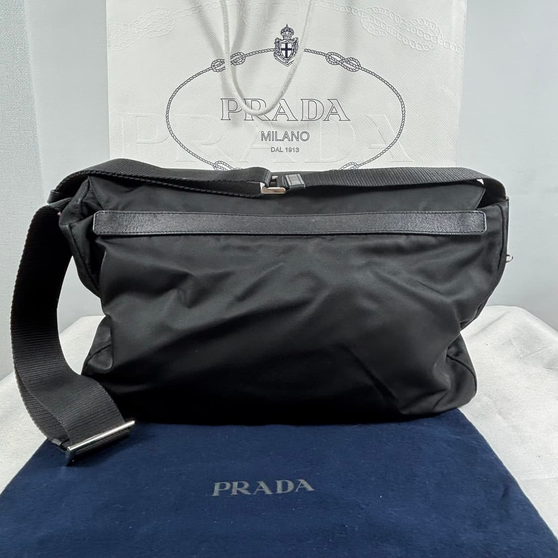 (신형,풀구성)프라다 나일론 사피아노 메신저백 크로스백 상품이미지5