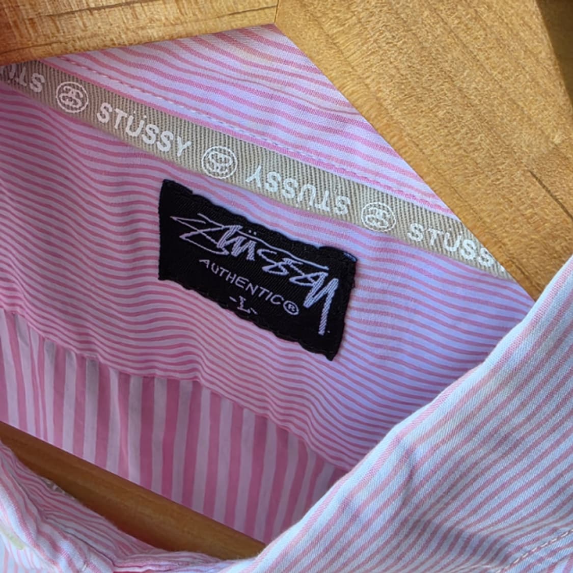 Stussy 스트라이프(p) 1/2셔츠 상품이미지3