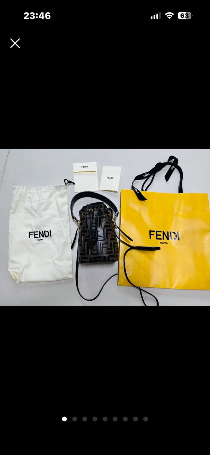 펜디 버킷백 몬트레조브라운 미니 상품이미지2