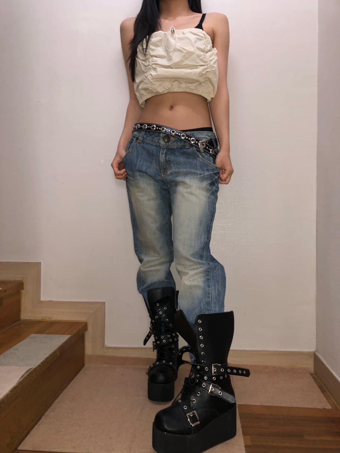 빈티지 펑크 코디셋(개별구매가능) 상품이미지3