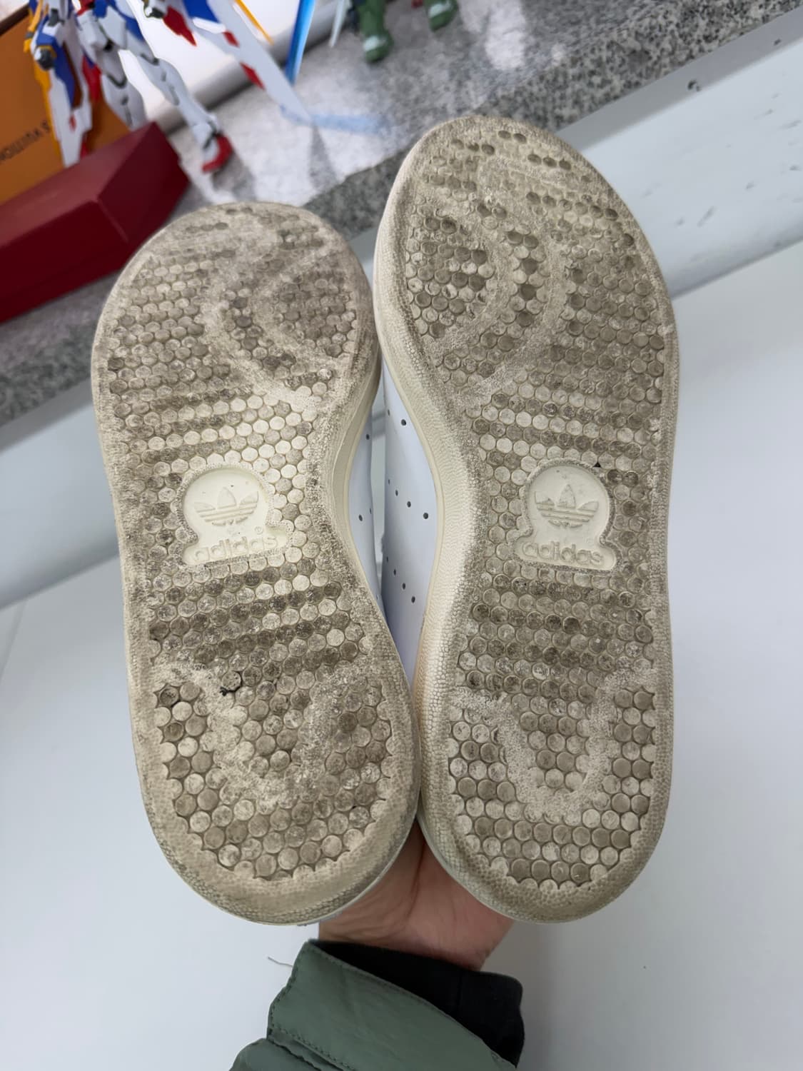 정품) 아디다스x휴먼메이드 스탠스미스 운동화 235 상품이미지9