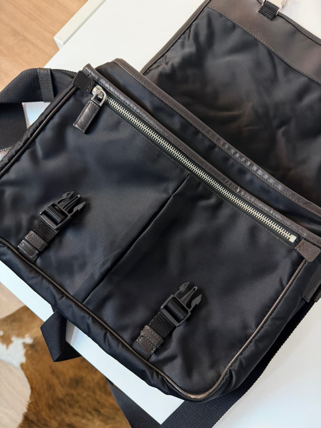 프라다 나일론 메신저 백  상품이미지5