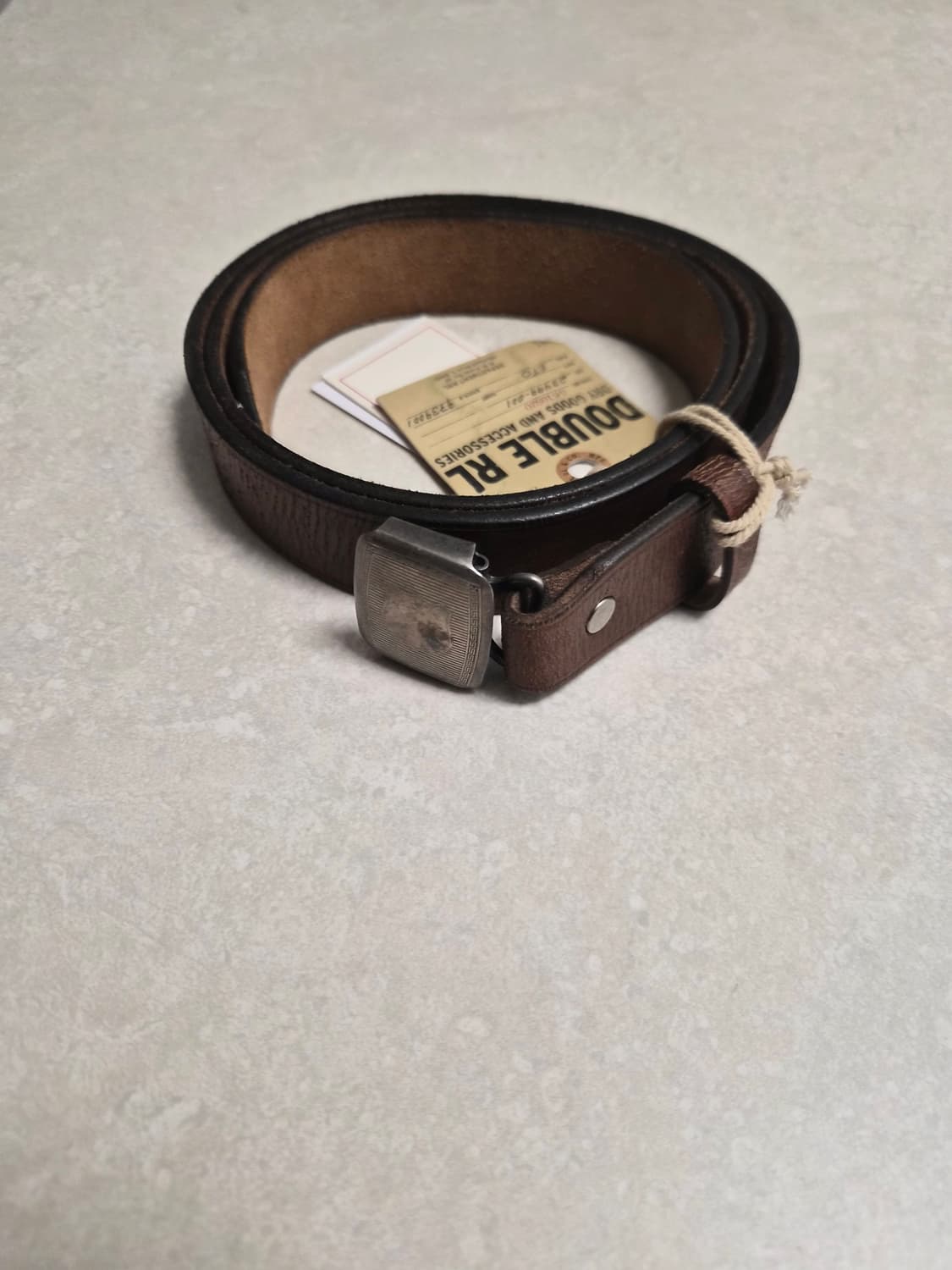 rrl 빈센스벨트 브라운 36 상품이미지1