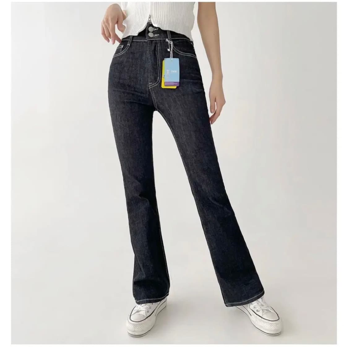 생지 부츠컷 데님 팬츠 상품이미지2