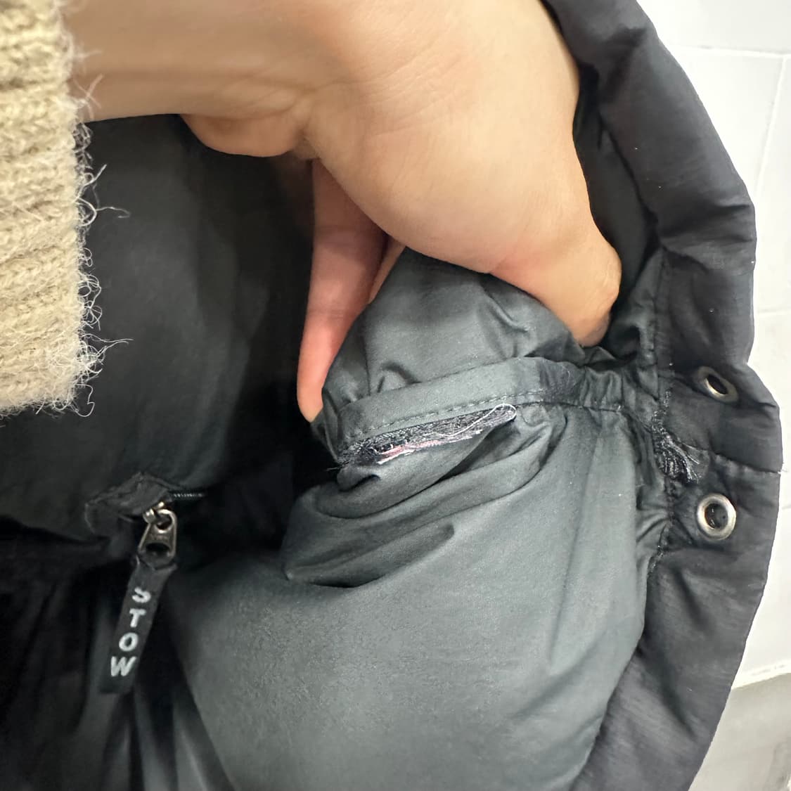 노스페이스 700눕시 패딩 상품이미지6