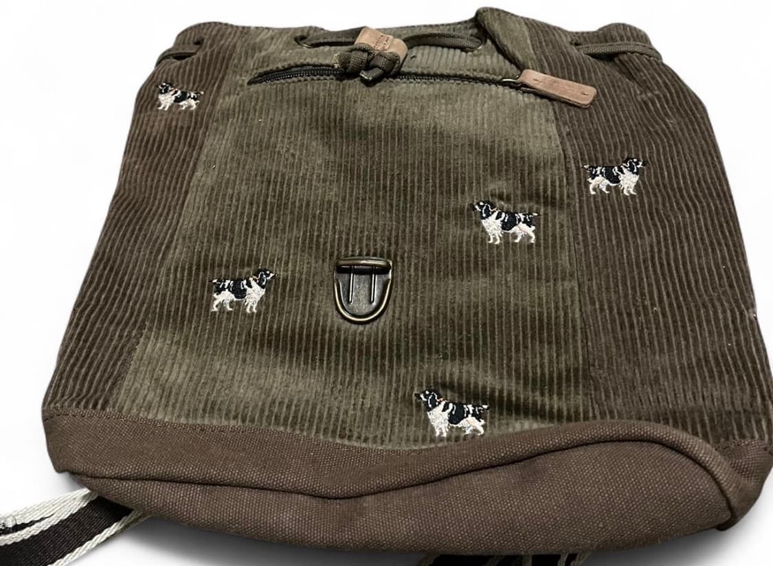 엘엘빈 빈티지 코듀로이 강아지 백팩 24x28 상품이미지4