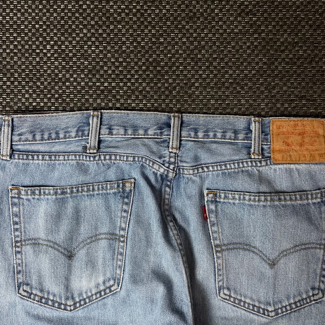 (38) 리바이스 505 38X30 연청 데님 팬츠 상품이미지6