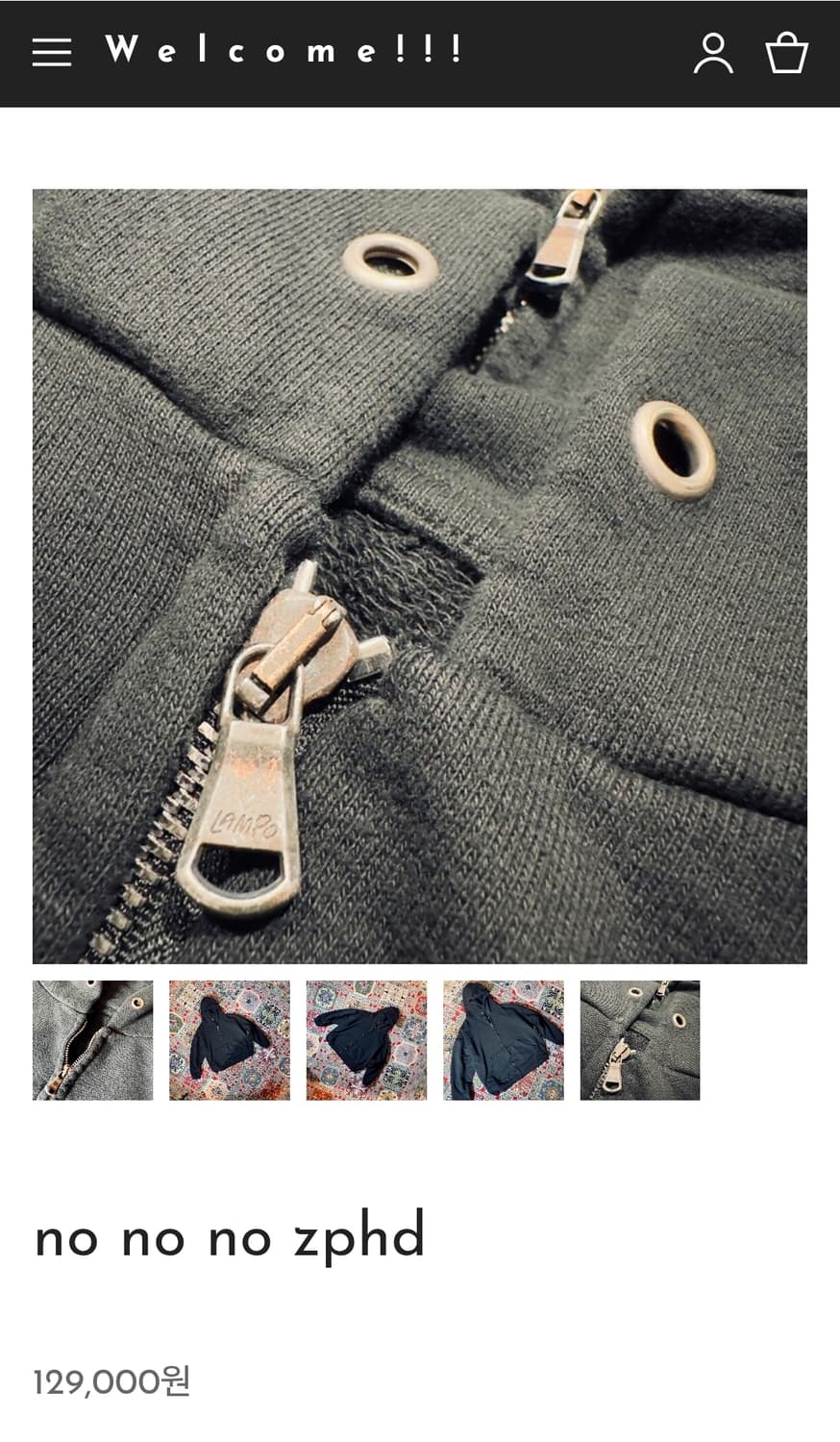 도넛리벤지  nono no 후드집업 1 상품이미지2