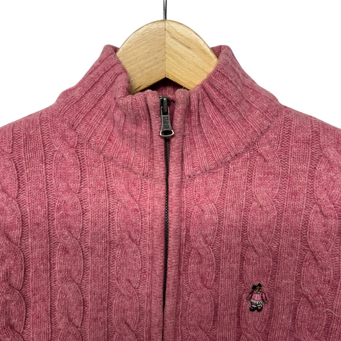 티니위니 베어 케이블 니트집업 상품이미지2