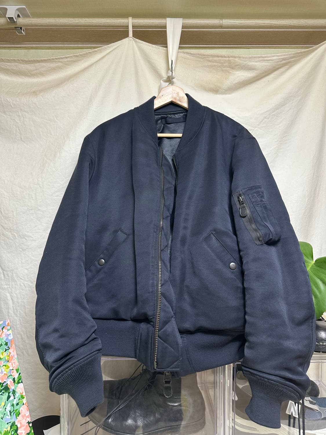 코모리 실크 나일론 ma-1 3 상품이미지1