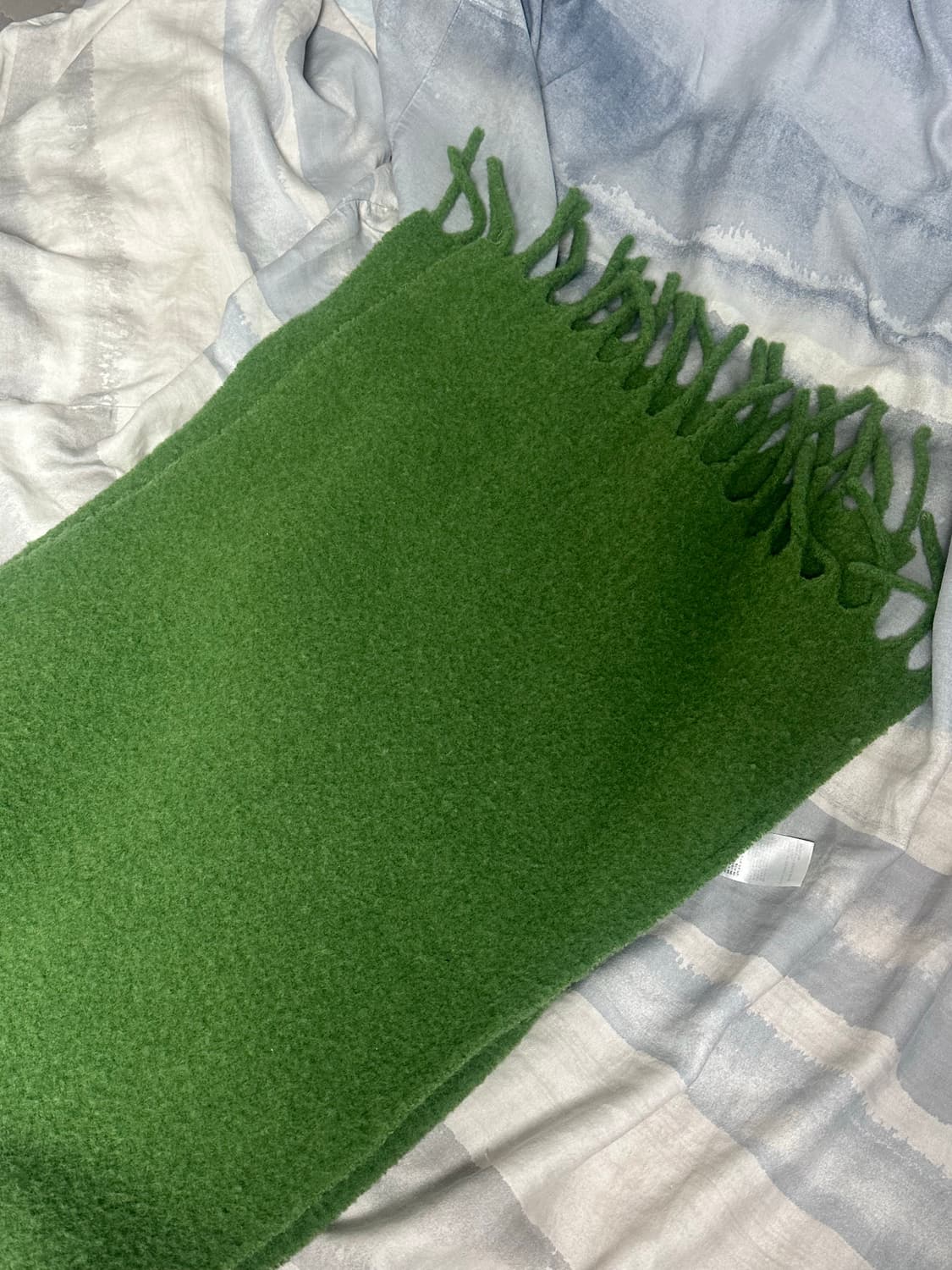 유니클로 수플레 얀 청키스톨 그린 상품이미지2