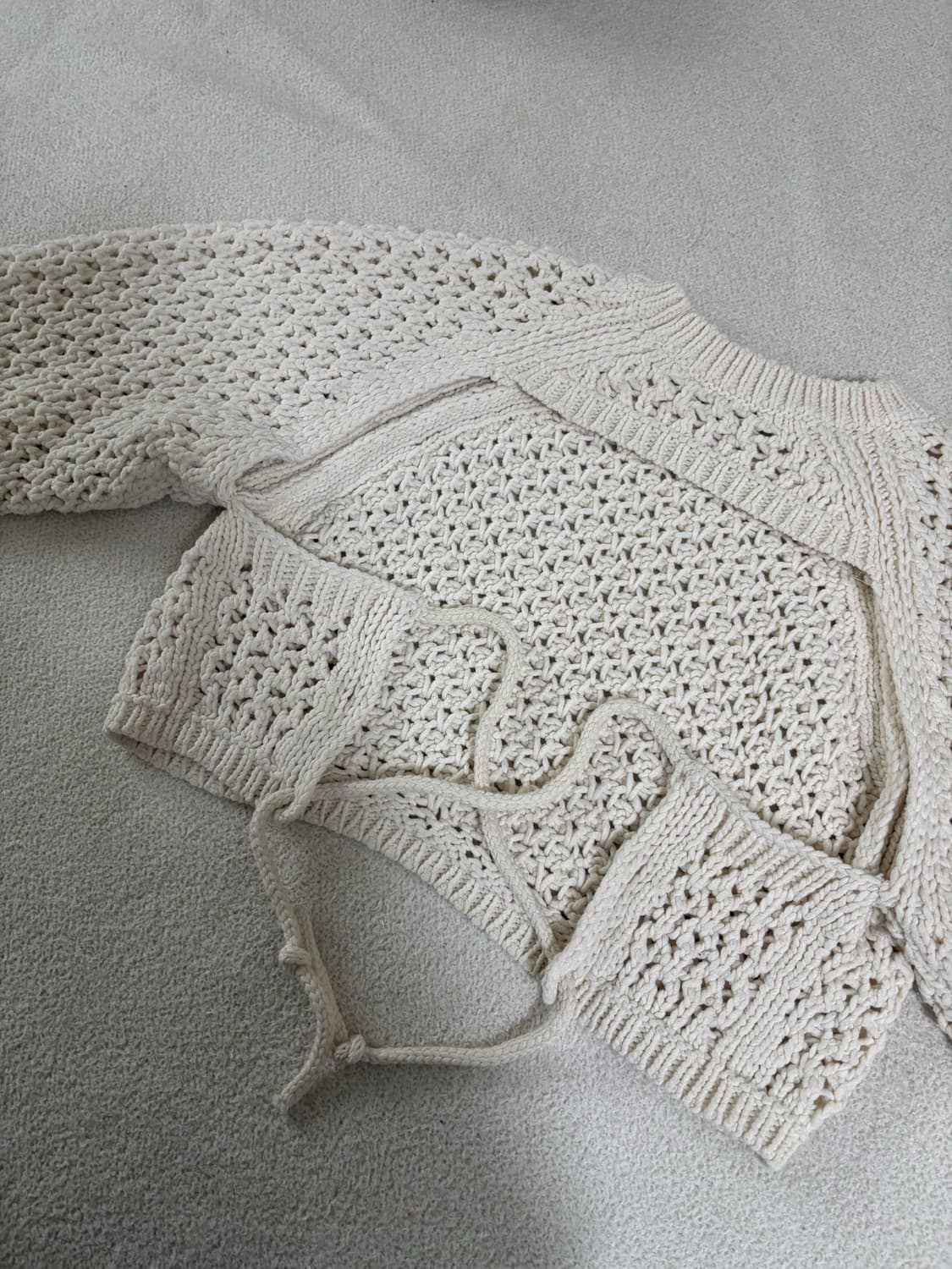 자라 오픈백니트 상품이미지2