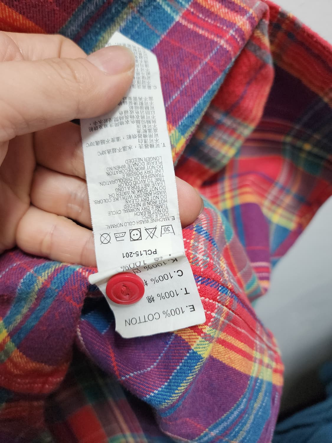 리바이스 트윌코튼 플란넬 워크 체크셔츠 상품이미지5