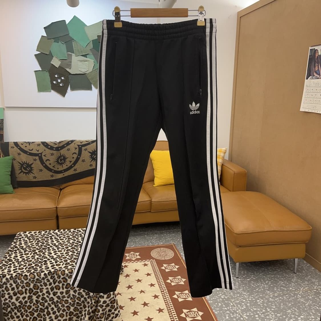 아디다스 베이직 오리지널 삼선 유로파 트랙팬츠 S C09448 상품이미지3