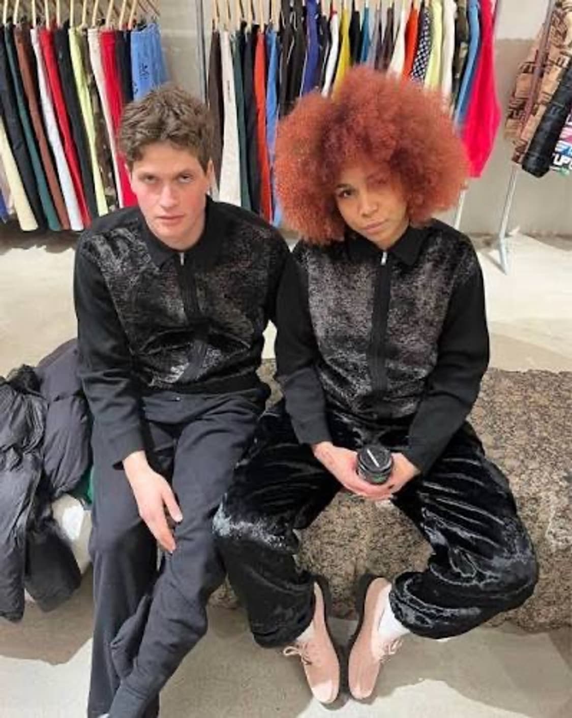 슈프림 supreme faux fur zip-up cardigan (M) 상품이미지3