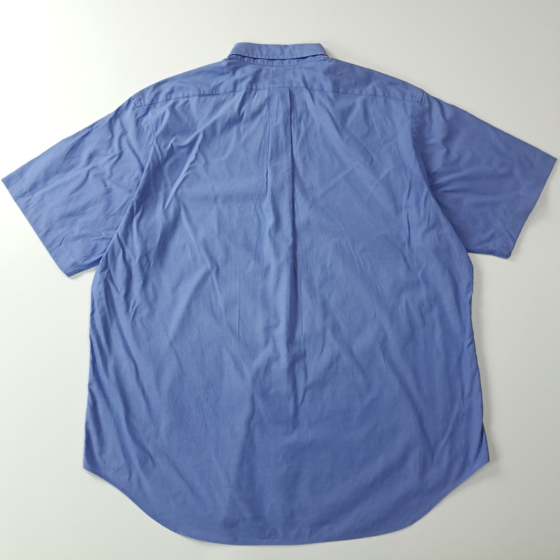 CK773 XL 폴로 90s 홍콩판 블루 핀포인트 반팔 셔츠 남방 상품이미지6