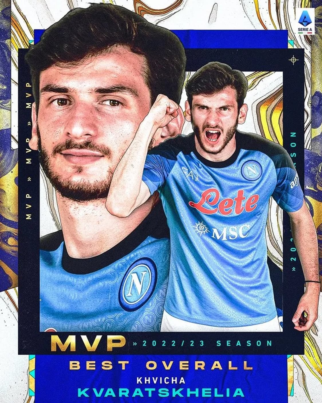 22-23 나폴리 홈 어센틱 정품 흐비차 크바라츠헬리아 유니폼 상품이미지10