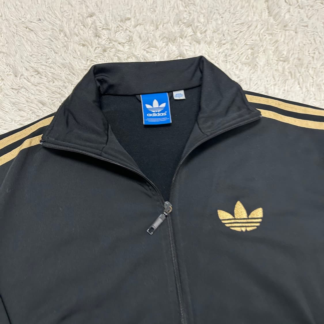 Adidas Black & Gold Firebird Jersey 상품이미지5