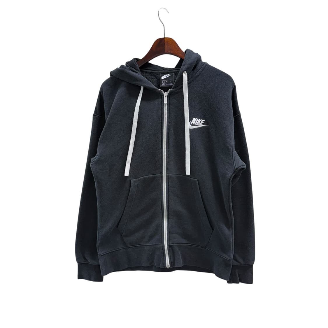 [M] 나이키 블랙 후드집업 상품이미지3