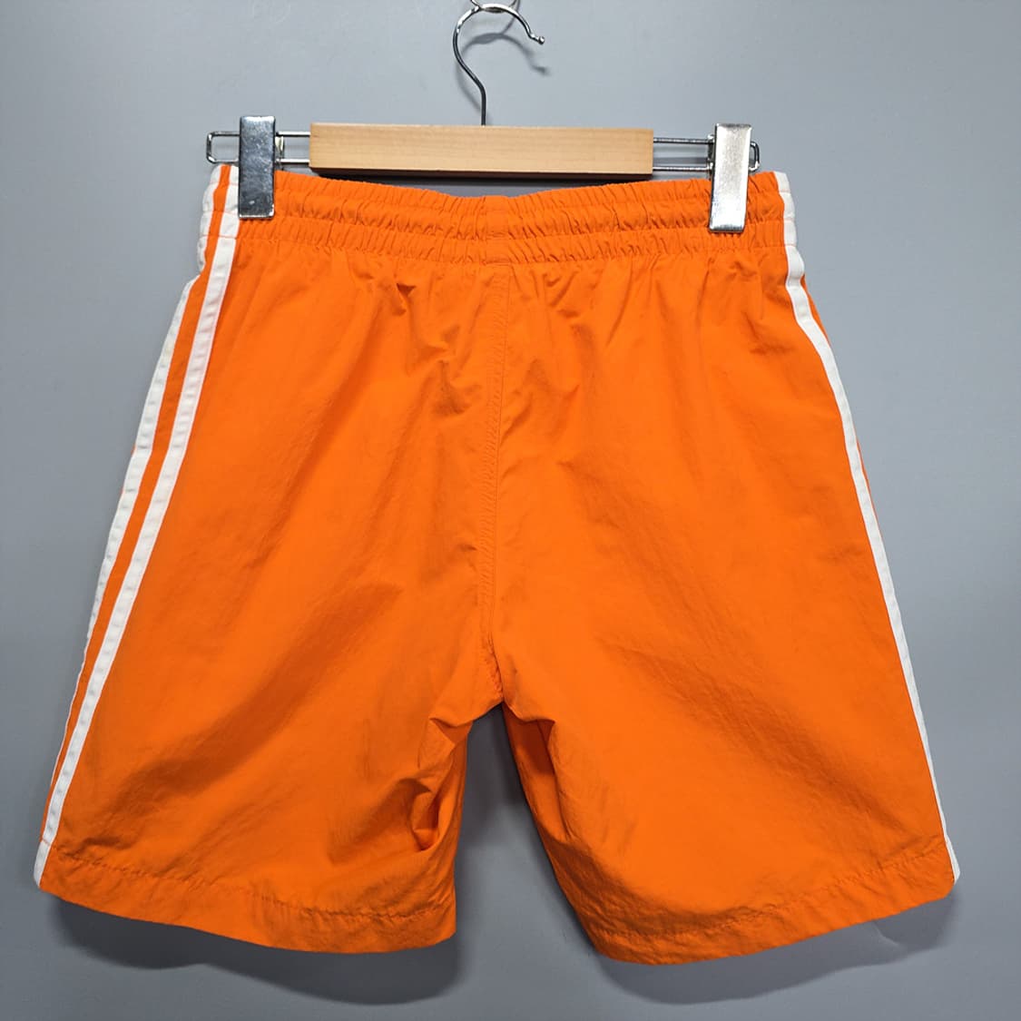 아디다스(adidas) 오리지널 삼선 스윔 쇼츠 오렌지 S 상품이미지3