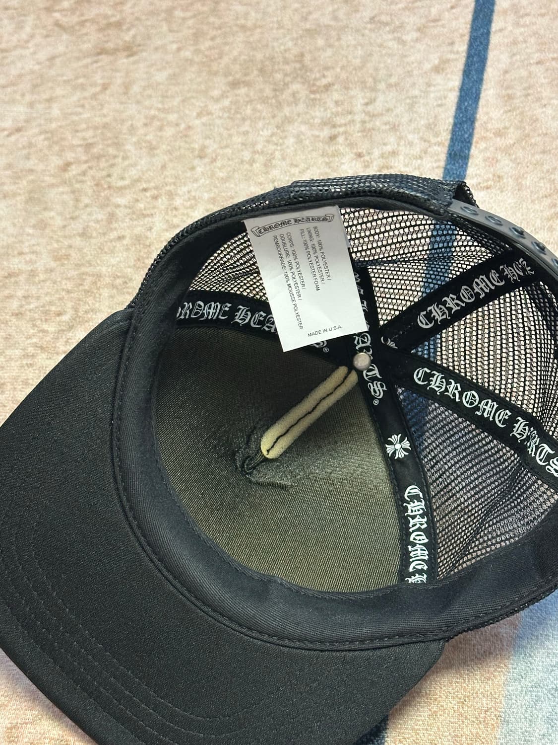 크롬하츠 (Chrome Hearts) 멀티 크로스 세메터리 메쉬캡 상품이미지4