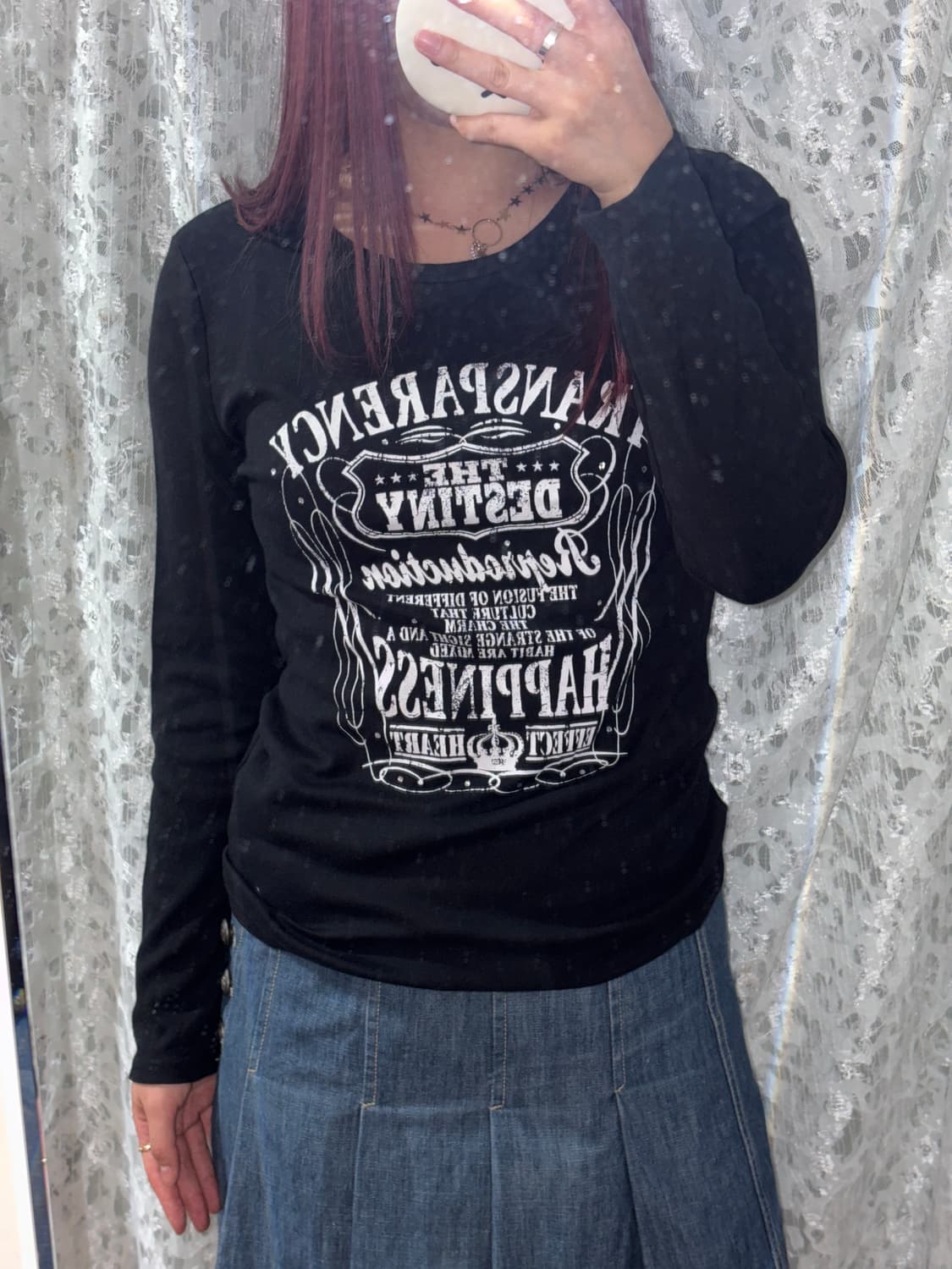 Transparency tee 상품이미지2