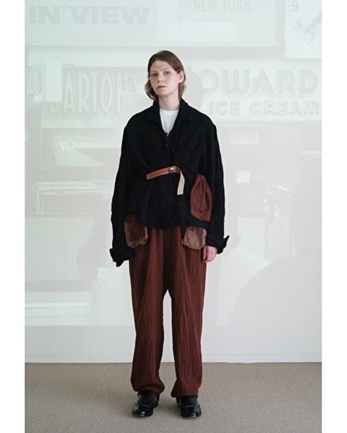 sunsea 울 블루종 상품이미지3