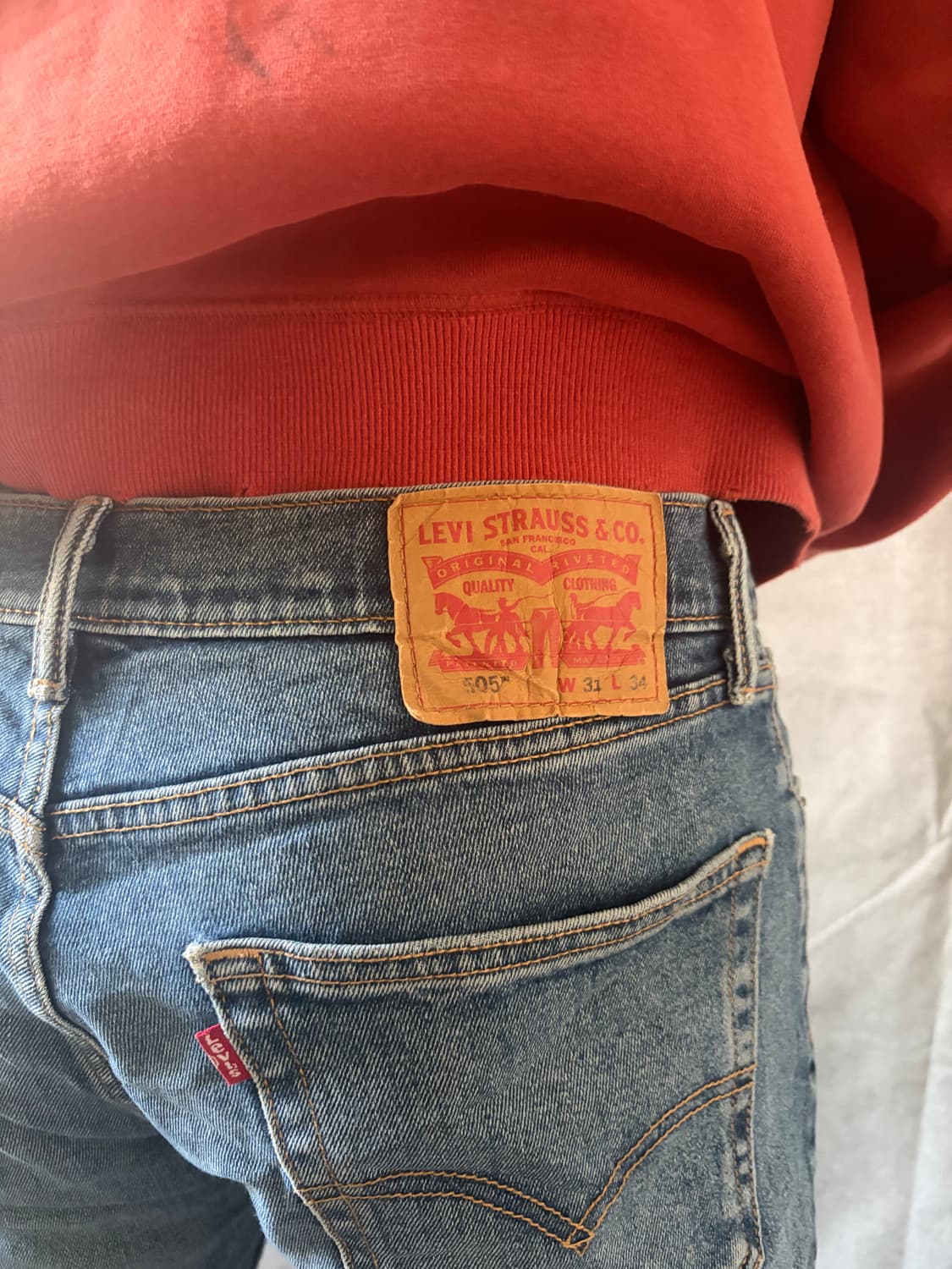 리바이스 505 31/34 상품이미지6