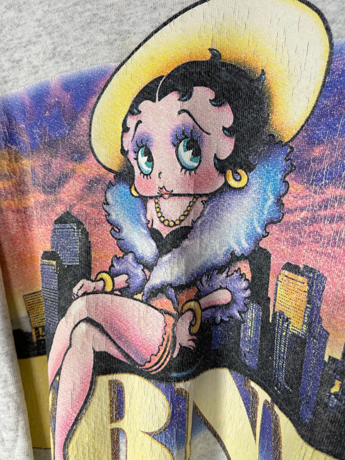 90s USA 베티붑 빈티지 스웻셔츠 맨투맨 Betty Boop 상품이미지4