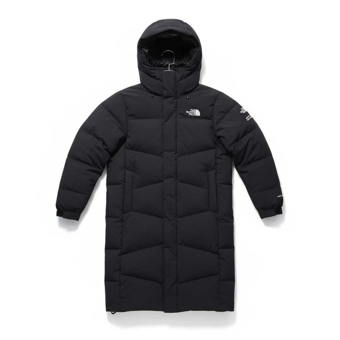 노스페이스 블랙 롱패딩 여성 90 상품이미지1