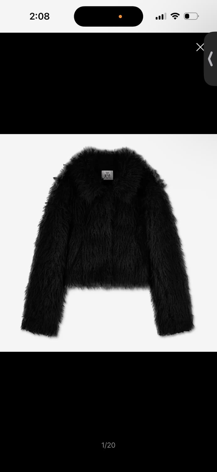 네이키드서프클럽 헤어리 퍼 자켓 상품이미지1