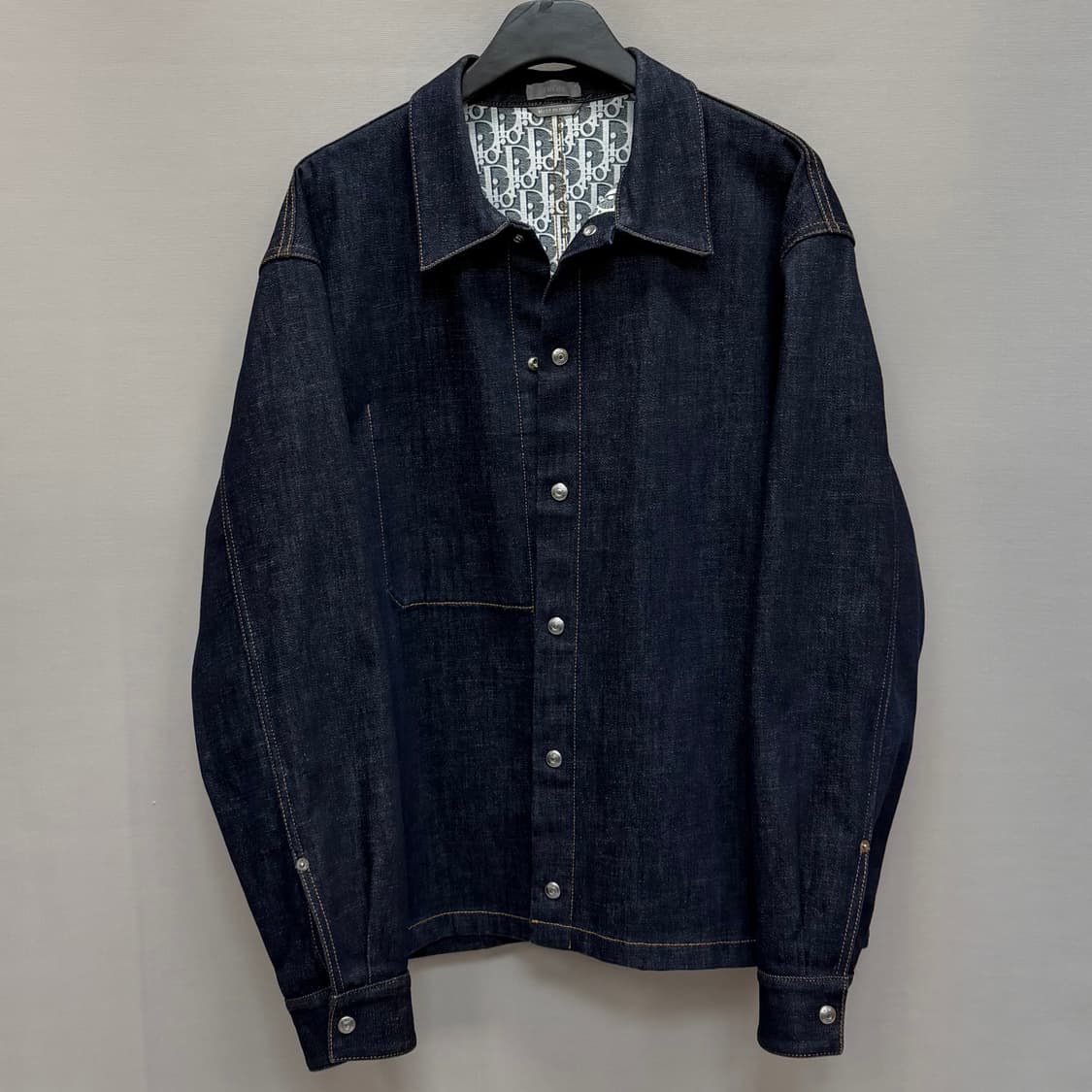 디올 오블리크 코튼 데님 자켓 (105) 상품이미지1