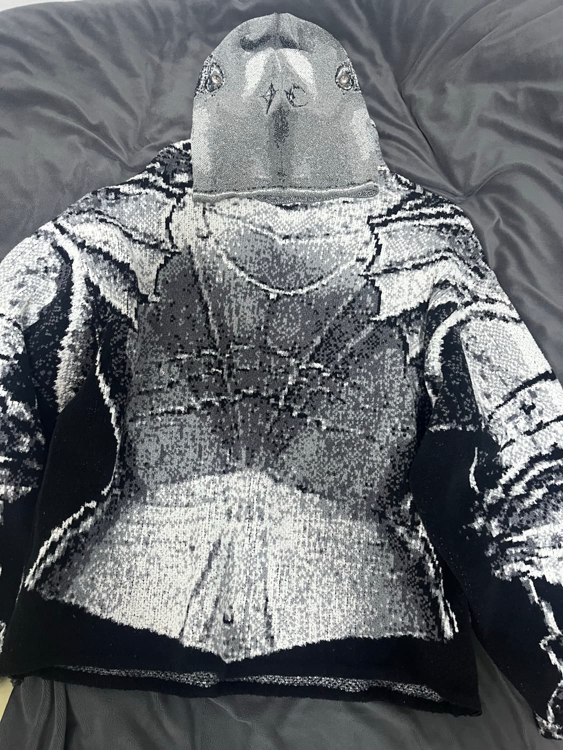 떠그클럽 기사 니트집업,바라클라바 상품이미지2