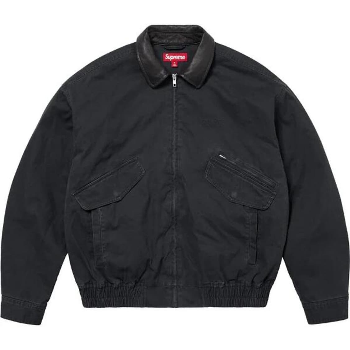 슈프림 레더 카라 유틸리티 재킷 L 상품이미지1