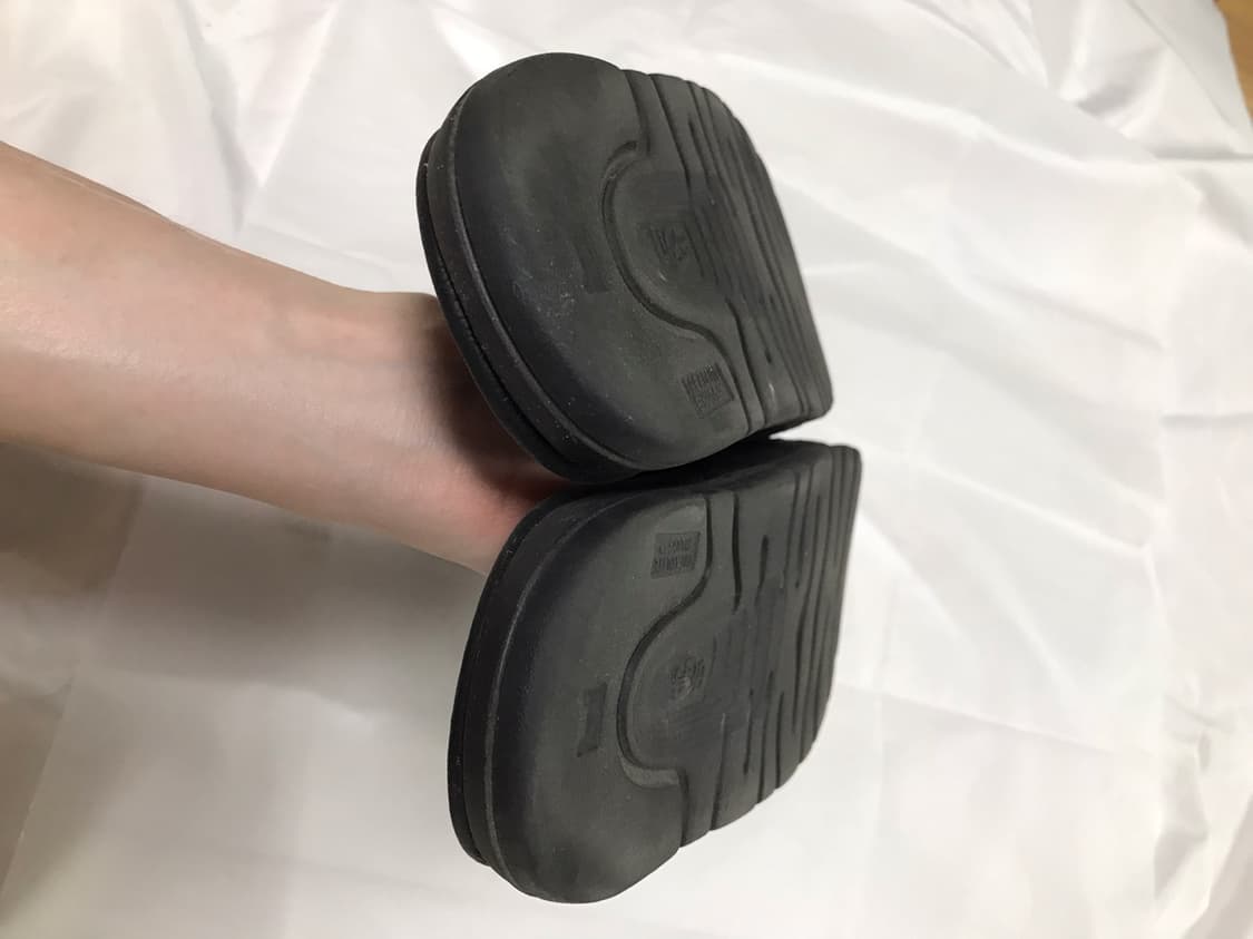 어그 UGG 자비에 럭스 슬라이드 샌들 가죽 슬리퍼 상품이미지5