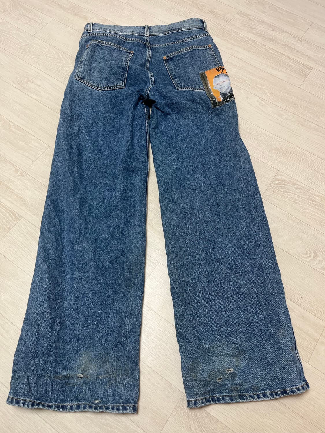 앤더슨벨 Andersson Bell 패치 데님 청바지 팬츠 상품이미지5