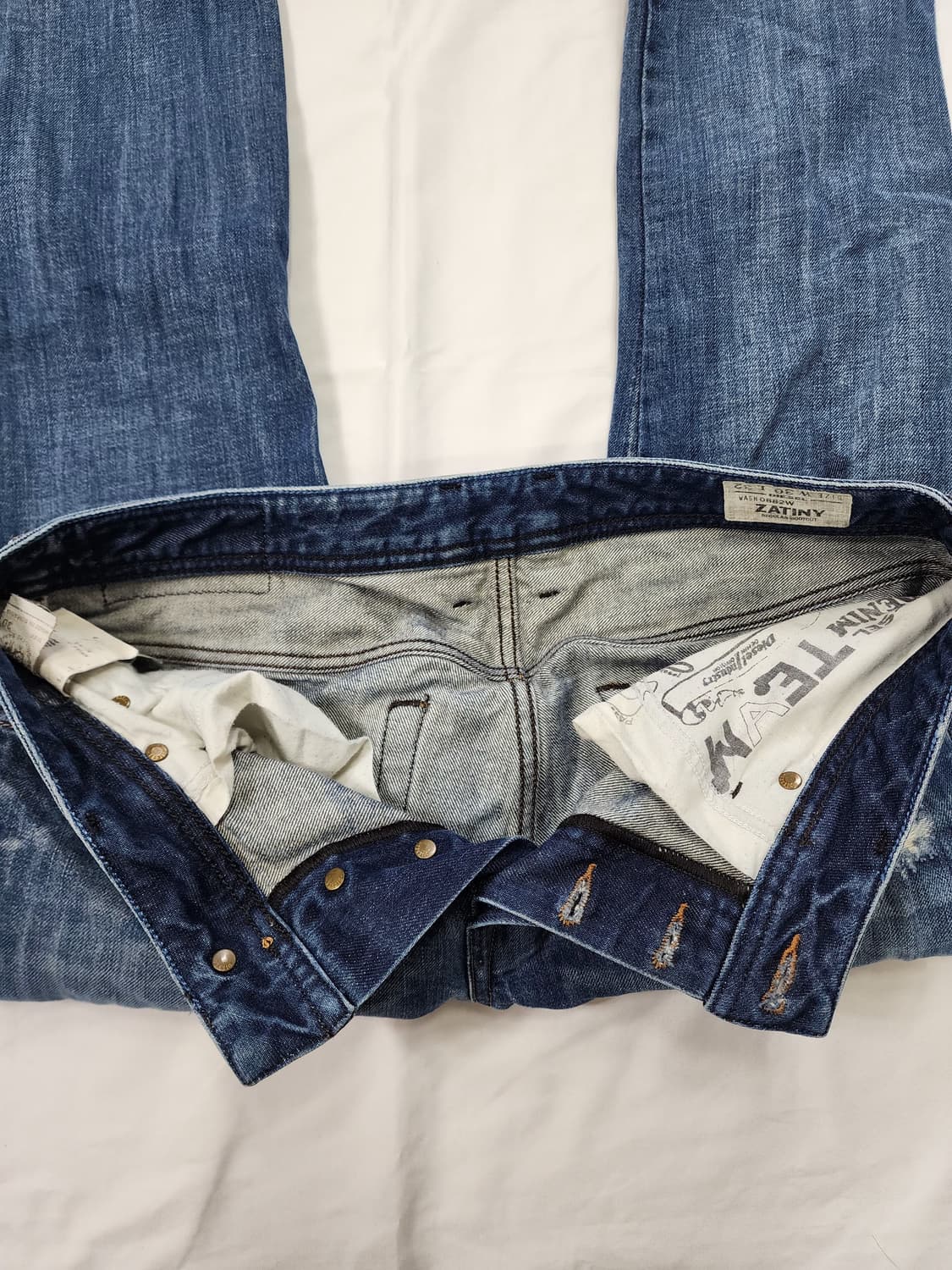 디젤 자티니 데미지 부츠컷 팬츠 상품이미지7