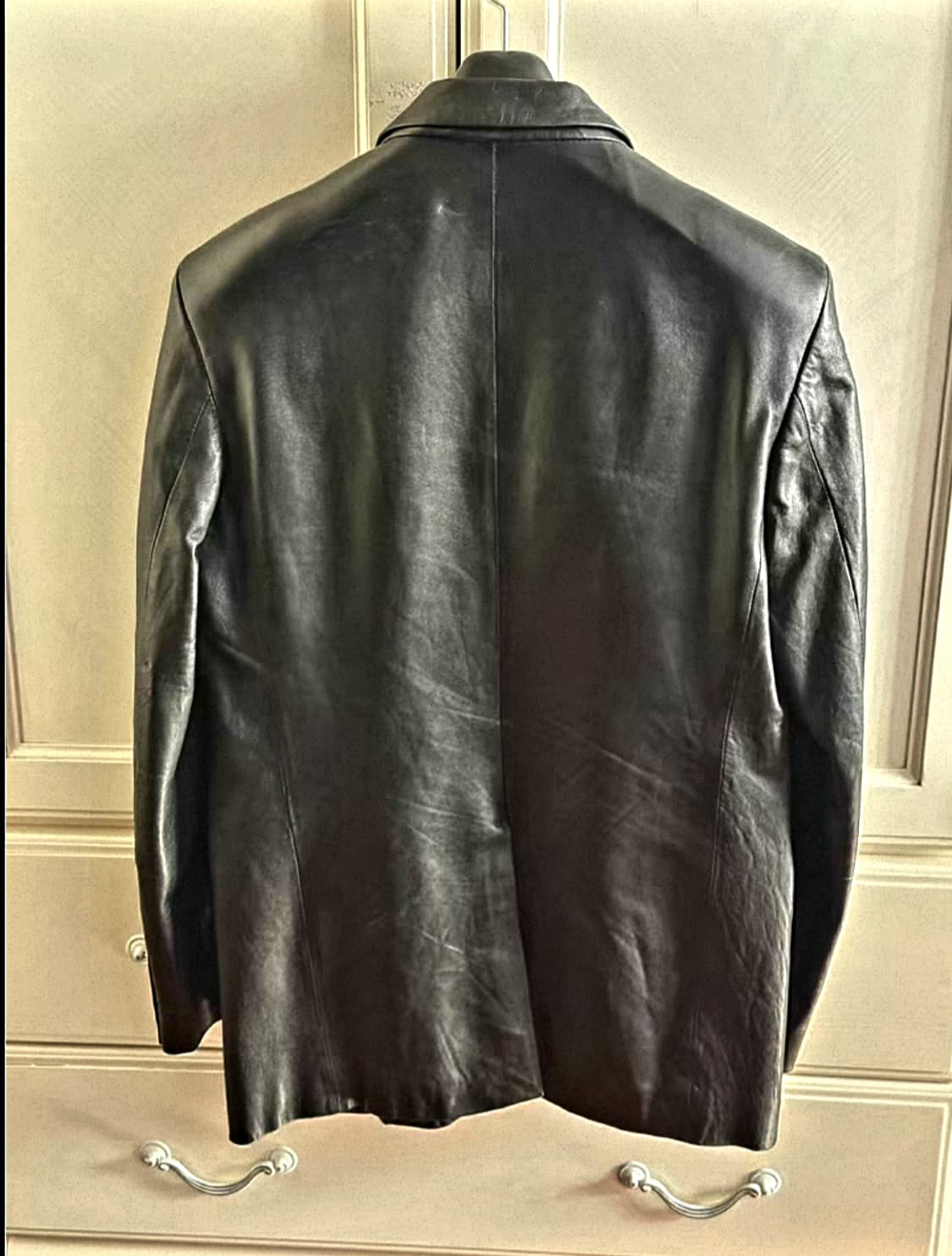 요지 야마모토 AAR 레더 가죽 자켓 블레이저 자켓 상품이미지2