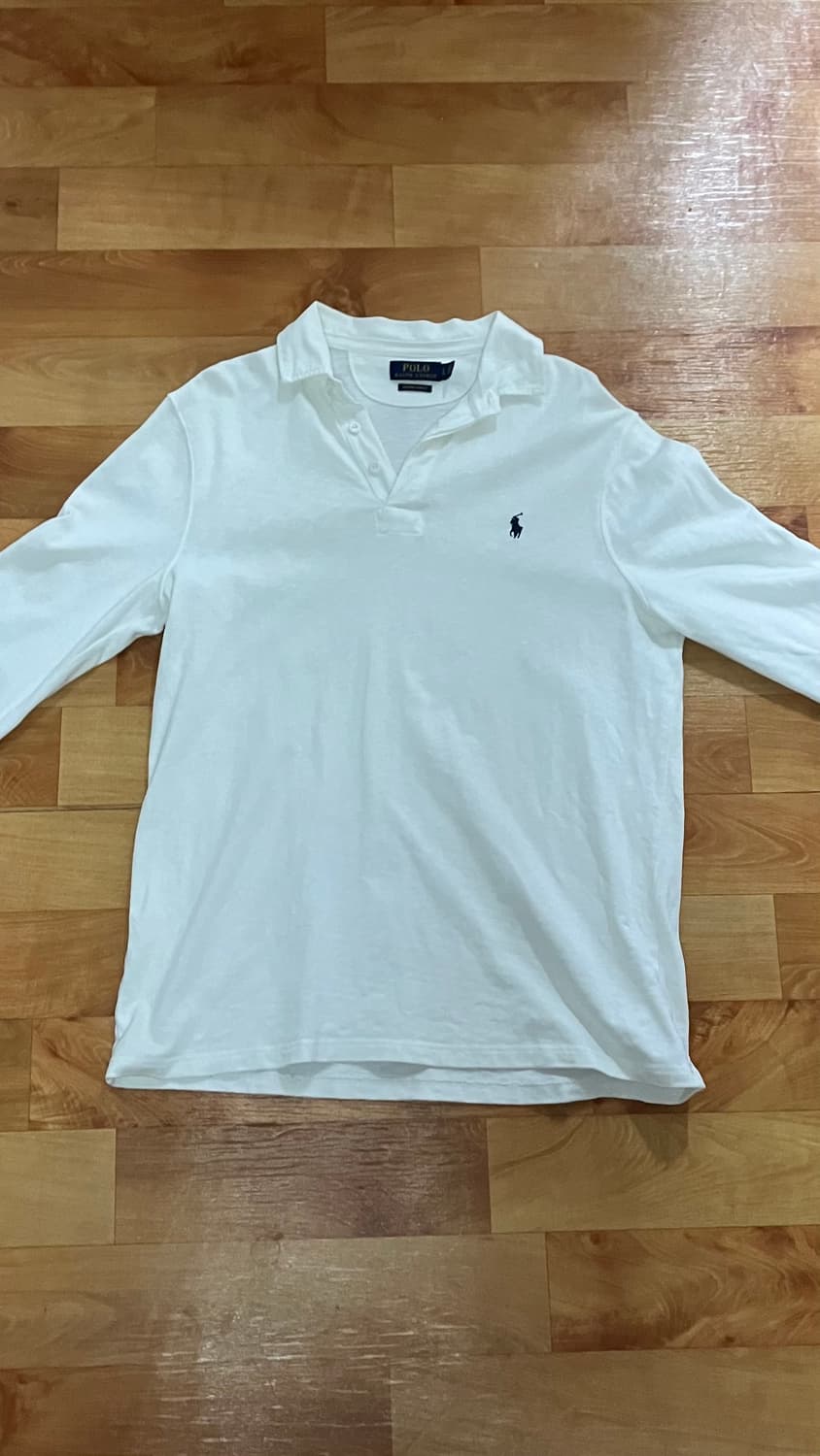 폴로 랄프로렌 화이트 럭비셔츠 상품이미지1