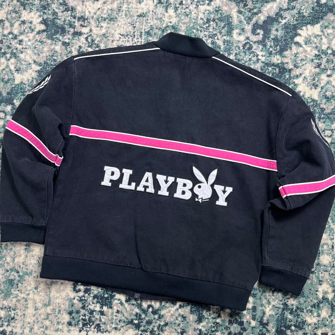 Playboy Jpn 플레이보이 라인 바시티 레이싱 자켓(S) 상품이미지3