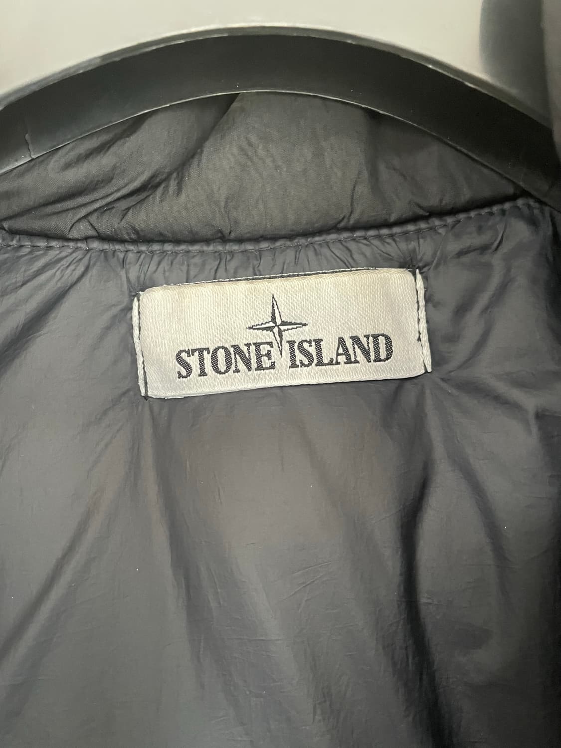 스톤아일랜드 21FW 가먼트다이드 크링클랩스 패딩 블랙 XXL 상품이미지8