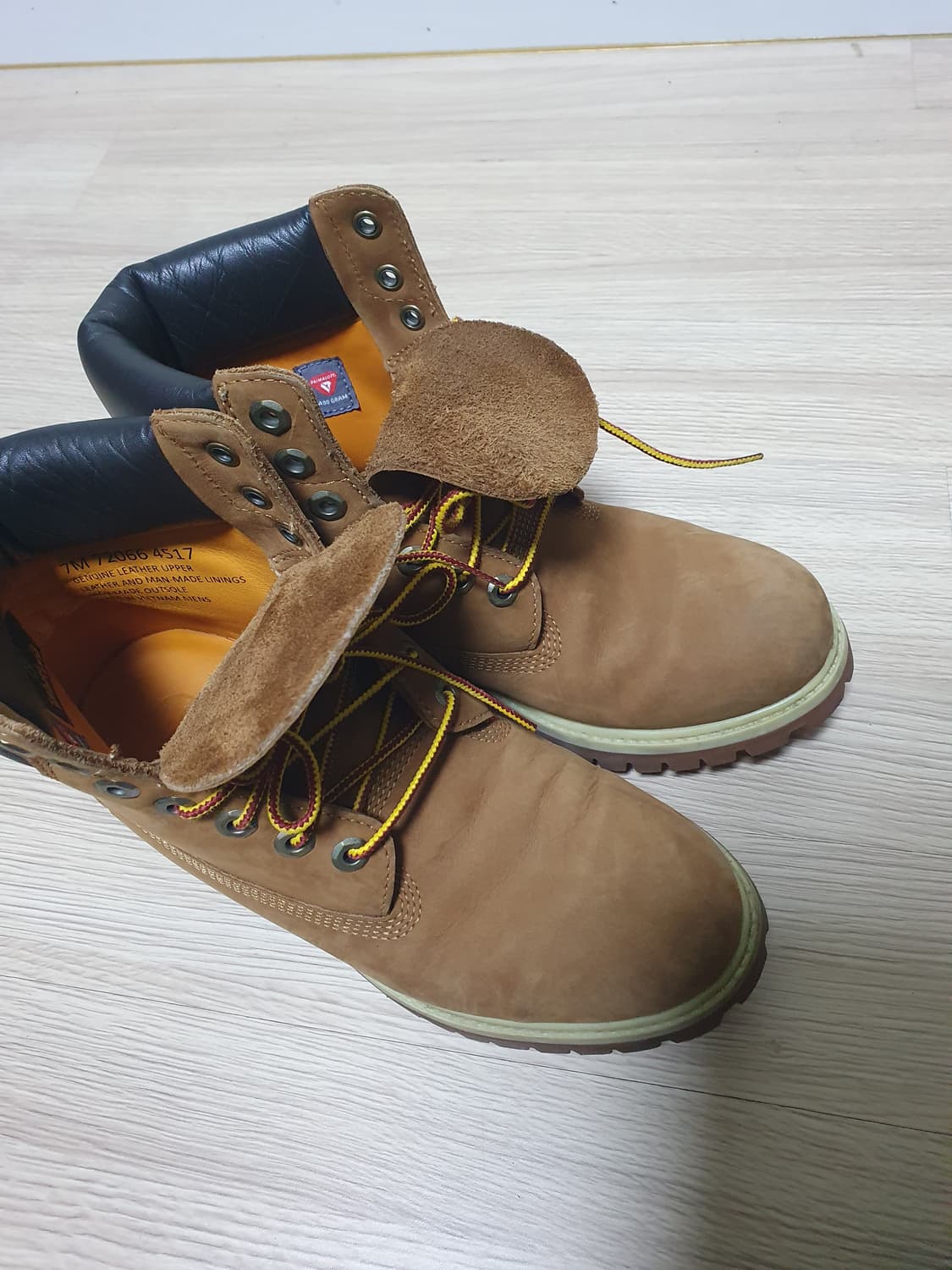 팀버랜드 6인치 프리미엄 부츠 브라운 250~55 상품이미지9